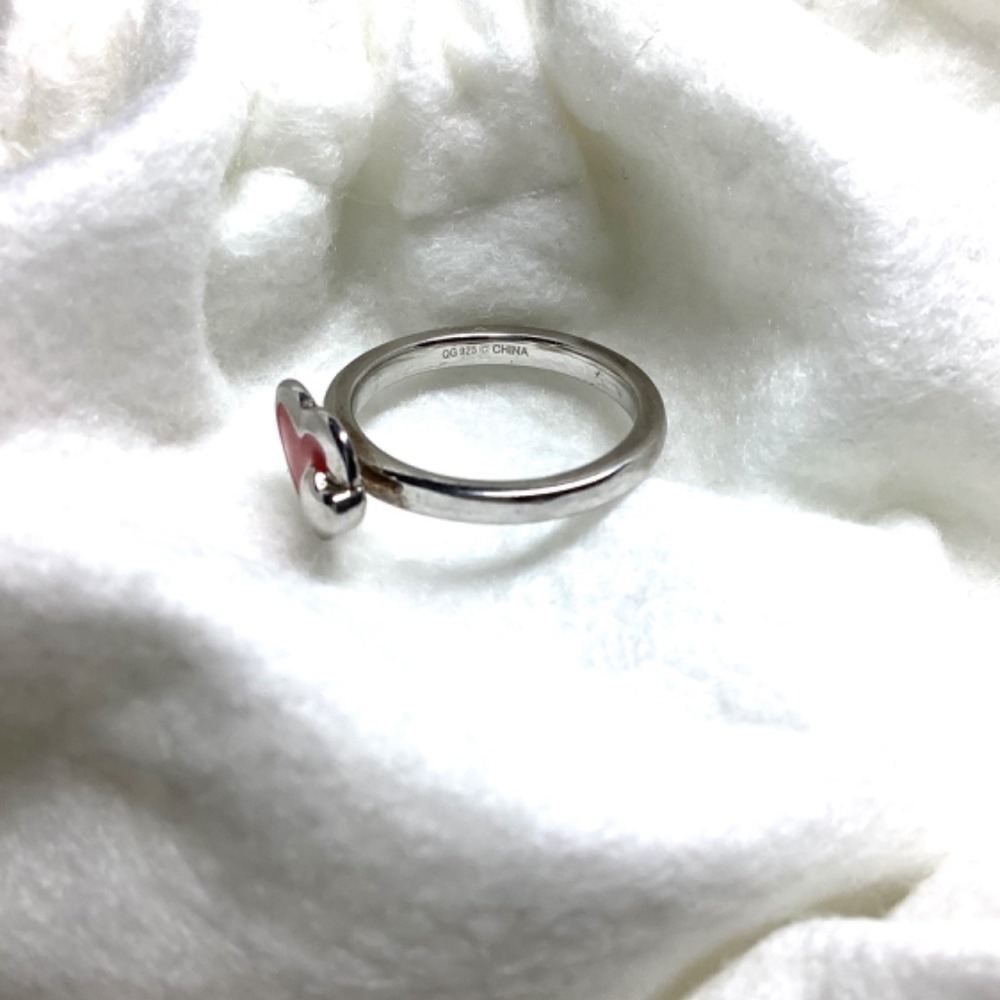 New Sterling Silver Ring Simply Stackable Raised … - image 6